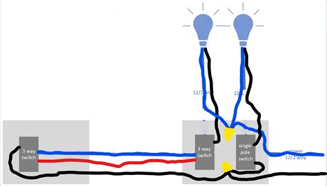 Solved What Is The Correct Way To Wire Three Way Switches And A