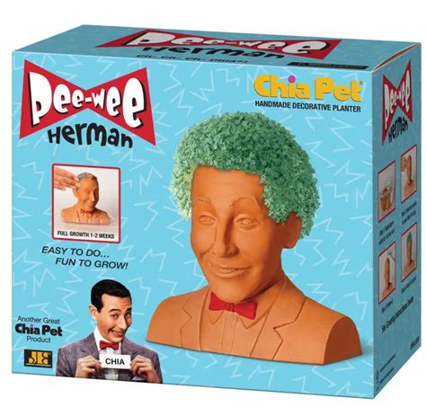 The Pee Wee Herman Chia Pet Makes A Great T