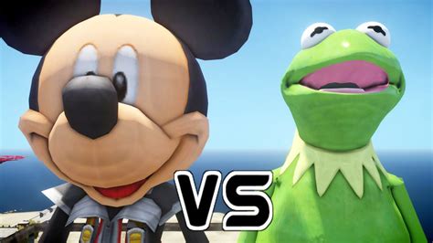 Mickey Mouse Vs Kermit The Frog Youtube