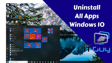 Remove All Windows 10 Apps Easy And Quick Youtube