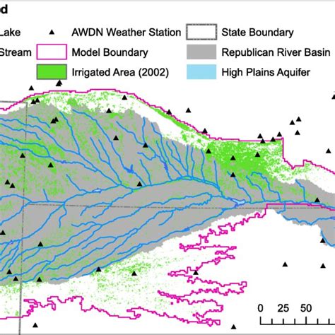 location of the republican river basin download scientific diagram