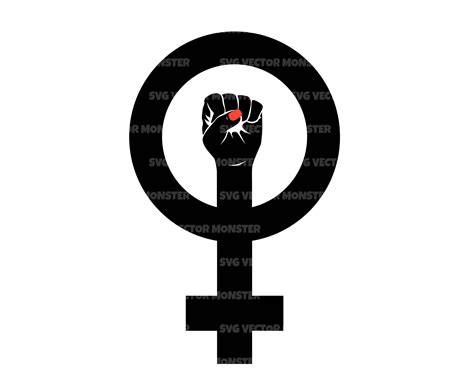 Raised Fist Svg Female Symbol Svg Strong Women Feminism Etsy Australia
