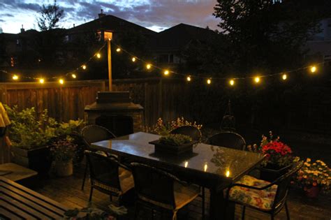 7 Ways To String Lights In Your Backyard A Pretty Life