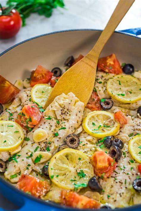 This Incredibly Delicious And Healthy Cod Fish Skillet Is Going To