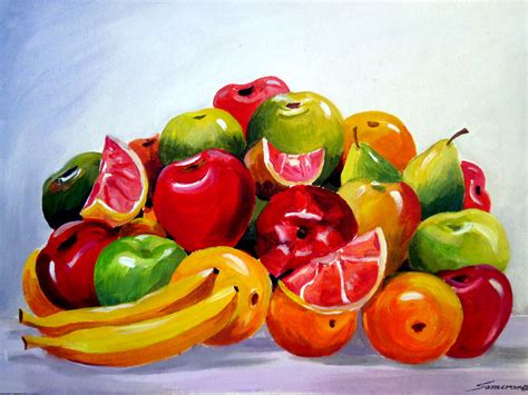 Fruit Still Life Painting At Explore Collection Of