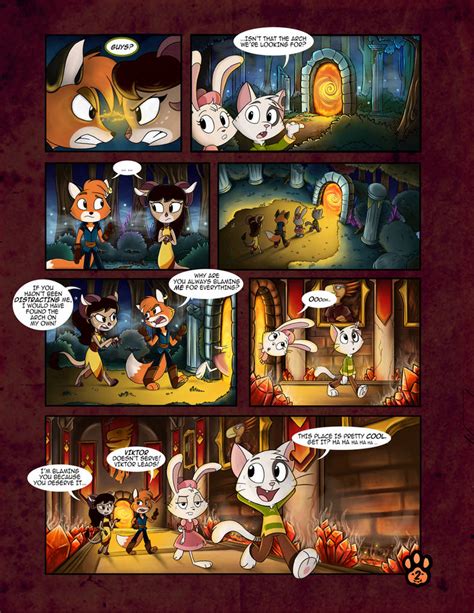 True Tail One Halloween Night Page 2 Of 14 By Skynamicstudios On