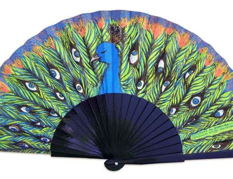 Peacock Fans Hand Fans For Wedding Bible Crafts Vintage Marketplace