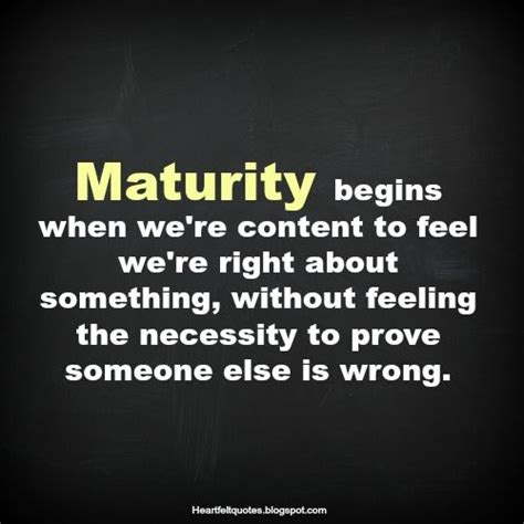 collection 27 maturity quotes and sayings with images