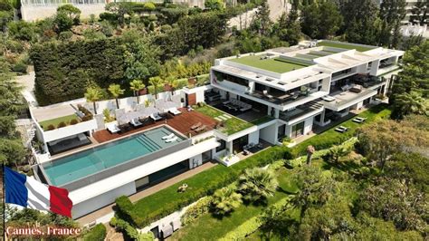 Cannes Mega Mansions French Riviera Epic Island Youtube House