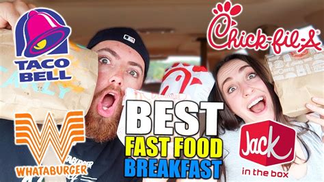 The sandwich is part of the search for michigan's best fast food. What Is The Best Fast Food Breakfast? - YouTube
