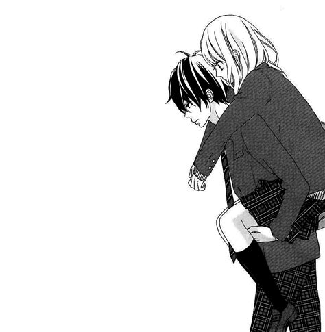 Anime Couples In Black And White Anime Wallpaper Hd