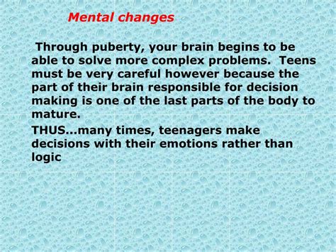 Ppt Puberty Growth And Development Changes Powerpoint Presentation