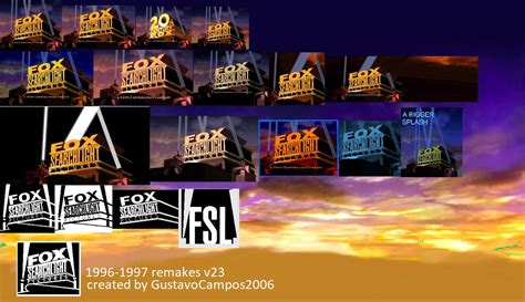 Fox Searchlight Pictures 1996 Logo Remakes V23 By Gustavocampos2006