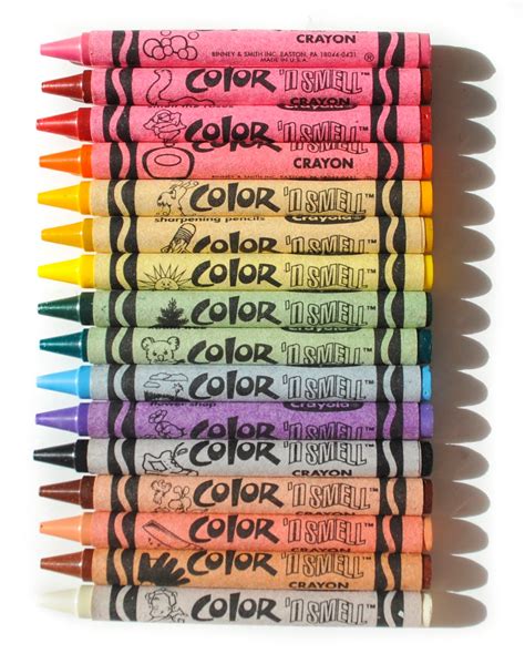 Crayola Color N Smell Crayons Jennys Crayon Collection