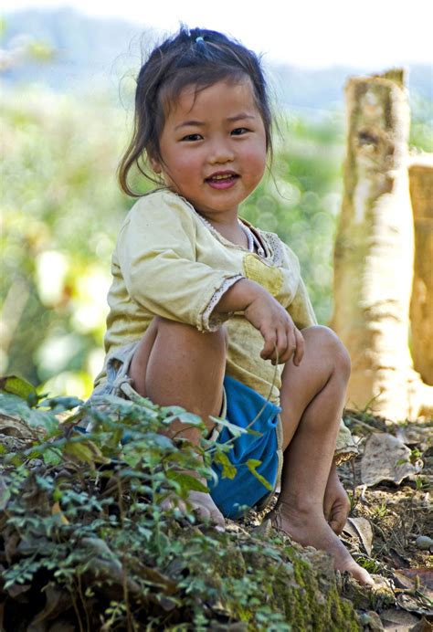 I Photographed This Young Child In A Remote Village In Laos