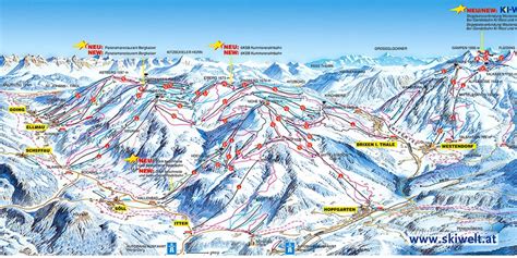 Kitzbuhel Resort And Piste Maps