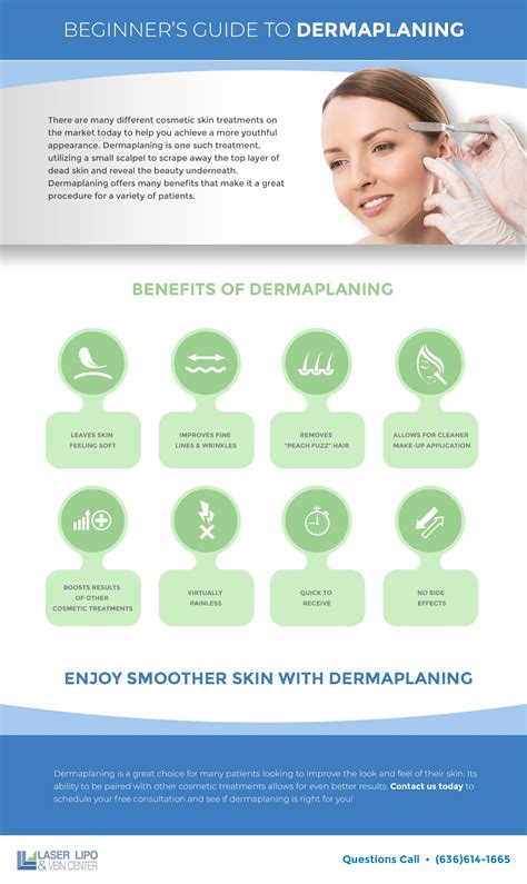 Dermaplaning Infographic About The Benefits Of Dermaplaning Diy Skin