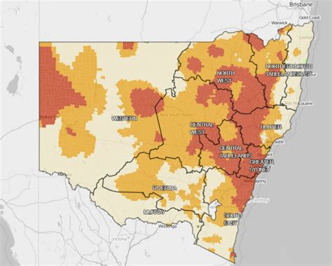Drought Map Data Australian Cane Farmers Association