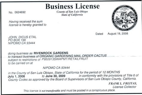 How Do I Find My Business License Online Ethel Hernandezs Templates