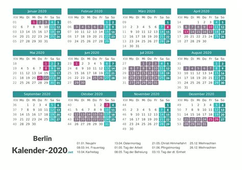 Click check weg in die weihnachtsferien! FERIEN Berlin 2020 - Ferienkalender & Übersicht