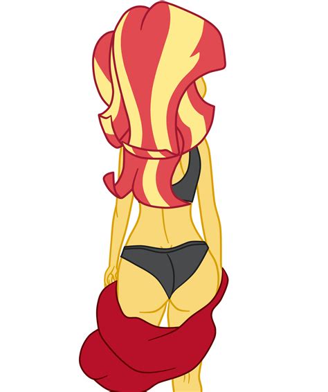 Suggestive Artist Gmaplay Sunset Shimmer Equestria Girls G Ass Bikini Bunset