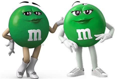 Green Mandms Character Swaps Iconic Go Go Boots For Sneakers In Recent