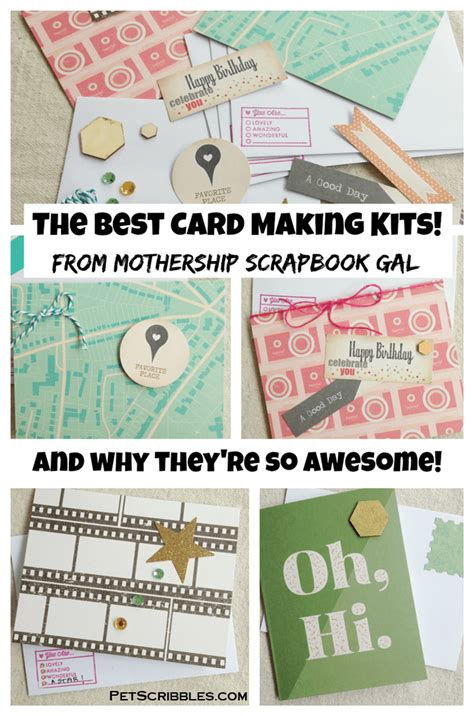 Card making kits available at scrapbook.com. The best card making kits from Mothership Scrapbook Gal ...