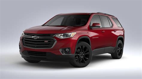 Used 2020 Chevrolet Traverse Awd 2lt In Cajun Red Tintcoat For Sale In