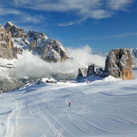 Lagazuoi 5 Torri Giau Delicious Gebiet In Cortina Dampezzo Dolomiten