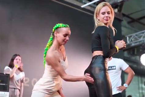 meanwhile in russia… butt slapping championships is a thing now