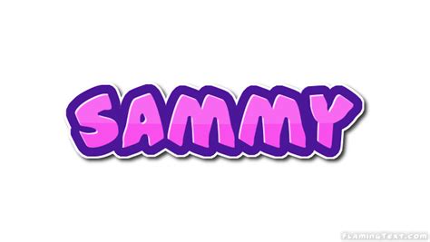 Sammy Name Logo Logodix