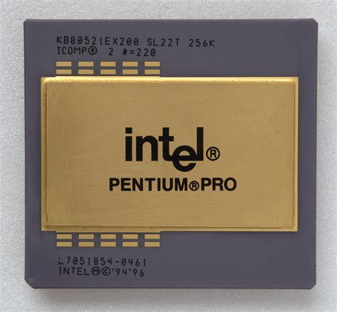 1995 Intel Pentium Pro