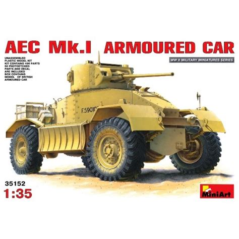 Miniart 35152 135 Aec Mki Armoured Car