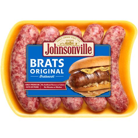 Johnsonville Original Bratwurst 19 Oz Brat Hot Tub Meijer Grocery
