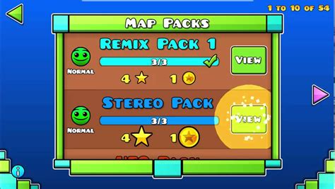 Geometry Dash 5 Map Packs Completed Youtube