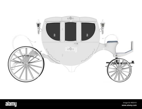White Horse Coach Cut Out Stock Images And Pictures Alamy