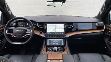 2022 Jeep Grand Wagoneer Interior Review Dbtv Live