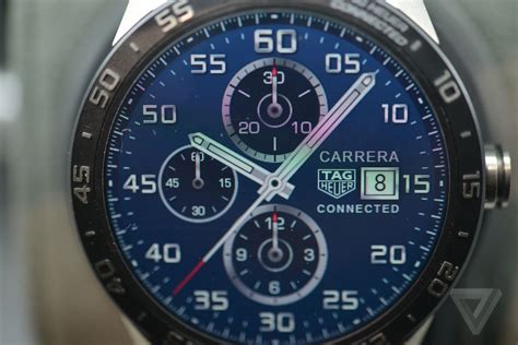 Hands On With The 1500 Tag Heuer Connected Smartwatch The Verge