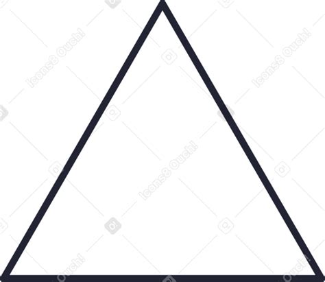 Triangle White Png Svg