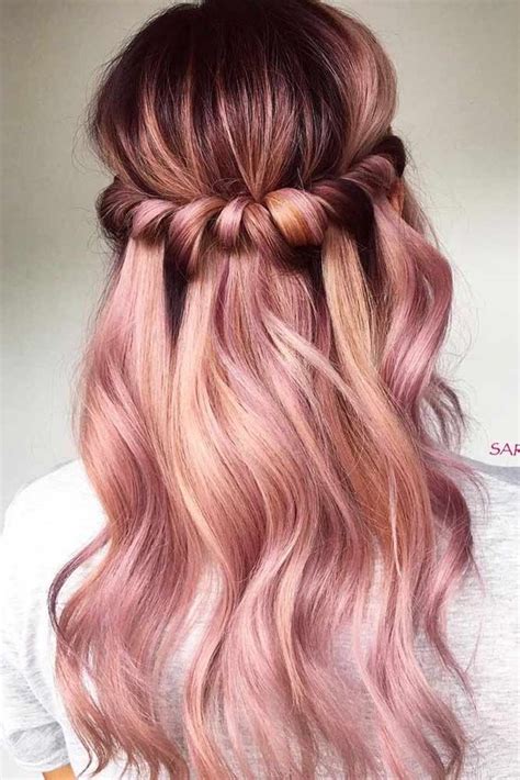 Thus, my rose gold blond hair was born and i joined the growing group of women with this trendy hue. 20 Rose Gold Hair Color Ideas|HEALTH - BEAUTY TV