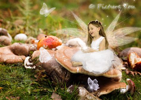 Little Girl Real Fairy Photography Fairy Photography Real Fairies