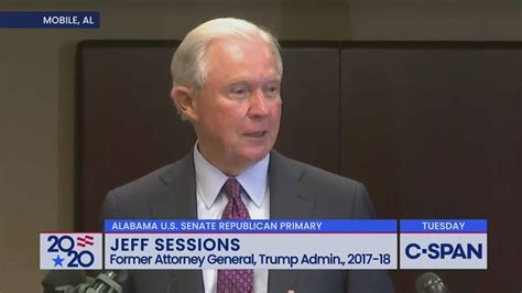 Jeff Sessions Concedes Alabama Us Senate Republican Primary Runoff