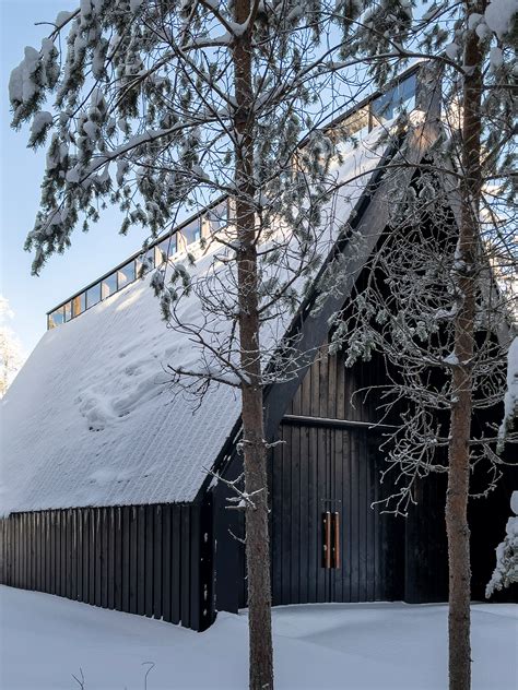 Dan Daily Architecture News The Forest Chapel In Finland By Noan