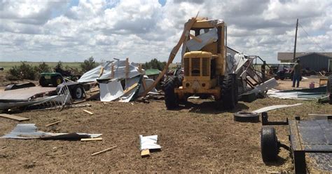 Several Tornadoes Touch Down In Colorado Two Rated Ef 1 Cbs Colorado