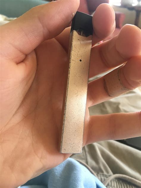 What my juul looks like after almost two years of use : juul