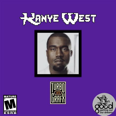 Kanye West Turbo Grafx 16 Rfakealbumcovers