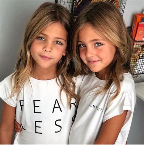 people say 7 year old sisters are the most beautiful twins in the world now they re