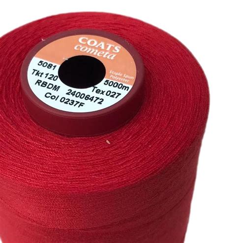 Coats Cometa Overlocking Thread 5000m Sewing Gem Uk