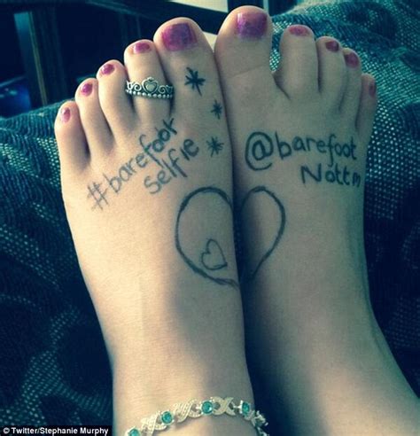 Have You Posted A Bare Foot Selfie Yet Photos Of Feet Flood The