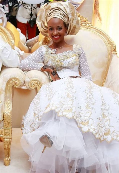 Wedding Dress Cultural Nigeria Robe De Mariée Nigéria Seconde Robe African Wedding Dress